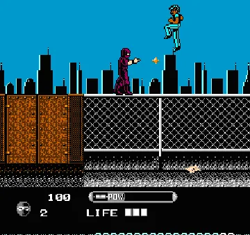 Wrath of the Black Manta (USA) (Rev 1) screen shot game playing